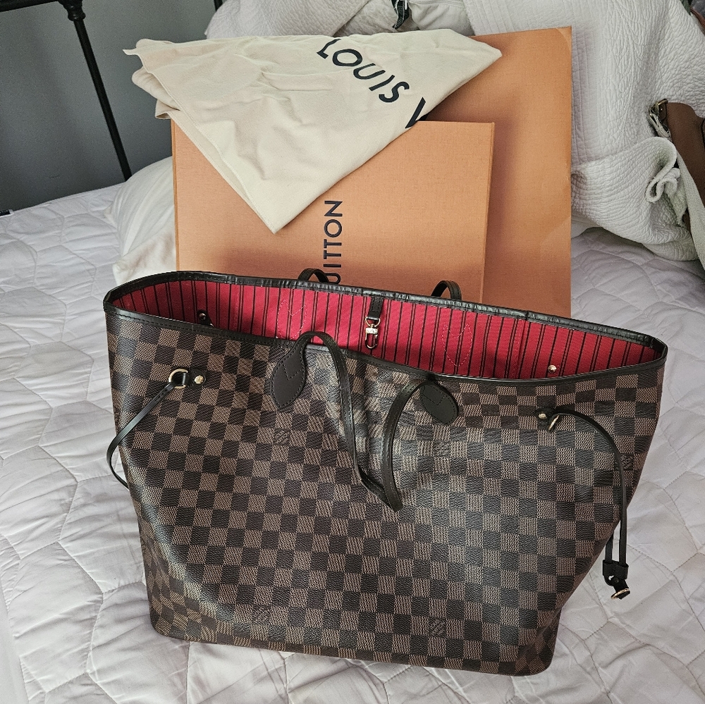 Louis Vuitton Large Neverfull Plus Insert And Pho… - image 1